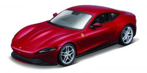 Maisto  1:24 Kit FERRARI  - Ferrari  Roma   - model  ke skládání  - červená   barva 