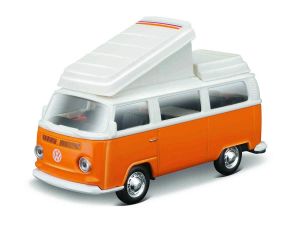 Maisto 21001 PR  Volkswagen  van  Samba  - weekends - oranžová barva