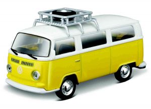 Maisto 21001 PR  Volkswagen  van  Samba  - weekends - žlutá barva