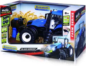 Maisto - RC Farm Tractor 1:16 New Holland T8.435 Genesis - modrý