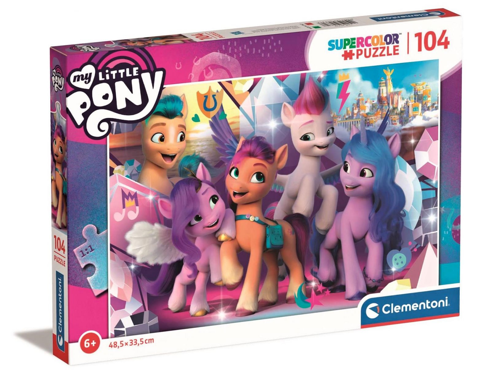 Puzzle Clementoni - 104 dílků - My Little Pony 25731