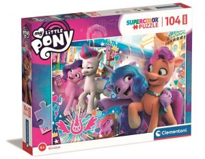 Puzzle Clementoni  MAXI  - 104 dílků  - My Little Pony 23764