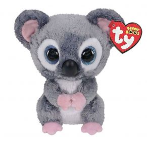 TY Beanie Boos - Karli - šedá koala  36378 - 15 cm plyšák