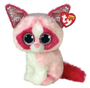 TY Beanie Boos - MAi  - růžová kočička Mai  - 15 cm plyšák