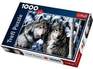 1000 dílků  - Vlci  -  puzzle Trefl 10318