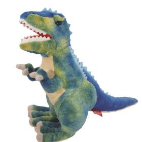 Plyšový dinosaurus - Tyrannosaurus  modrý 30 cm velký plyšák  13244
