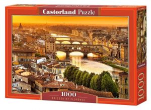 Puzzle Castorland  1000 dílků - Mosty ve Florencii  104826