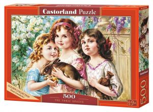 Puzzle Castorland 500 dílků - Tři grácie  53759  