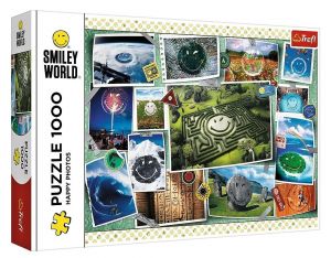 Puzzle Trefl  1000 dílků  - Koláž - fotky ze smajlíkama 10726