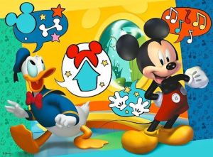 Trefl puzzle 30 dílků - Mickey Mouse - veselý domeček 18289
