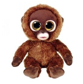 TY Beanie Boos -  Chessie  - hnědá opička    36391 - 15 cm plyšák 