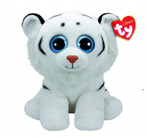 TY Beanie Boos - Tundra - bílý tygr  90227 - 42 cm plyšák