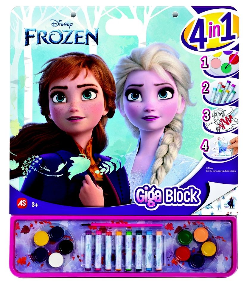 AS - set 4v1 pro malého umělce - Frozen II B AS Company