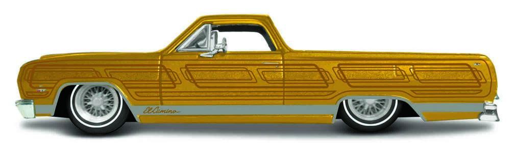 auto Maisto 1:25 Design - 1965 Chevrolet El Camino - zlatá barva