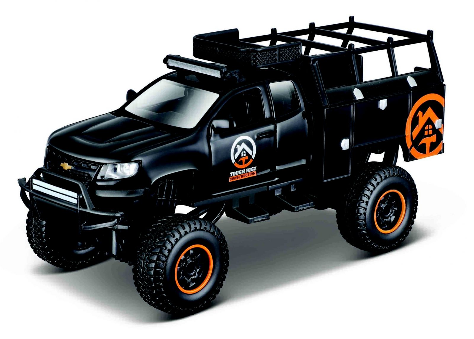 Auto Maisto - 4 x 4 Rebels - krabička - Chevrolet Colorado Work Truck - černá barva