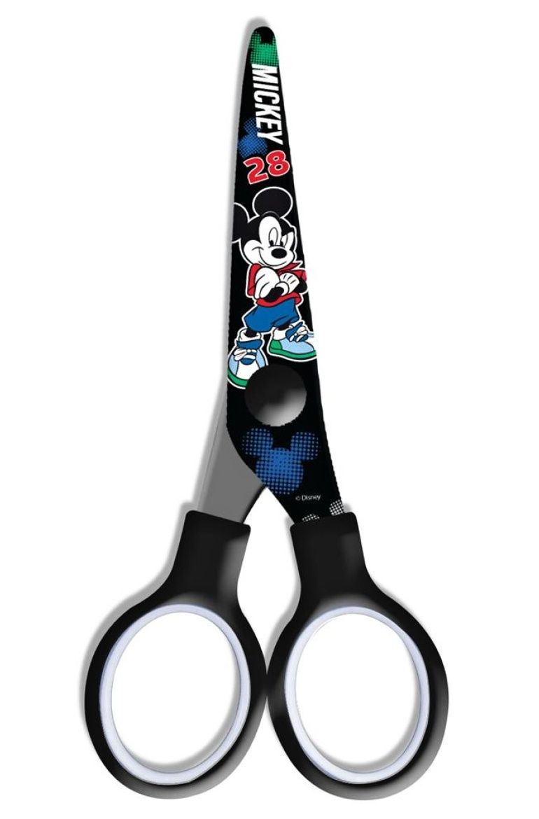 Diakakis - Kovové dětské nůžky na papír 13,5 cm - Mickey