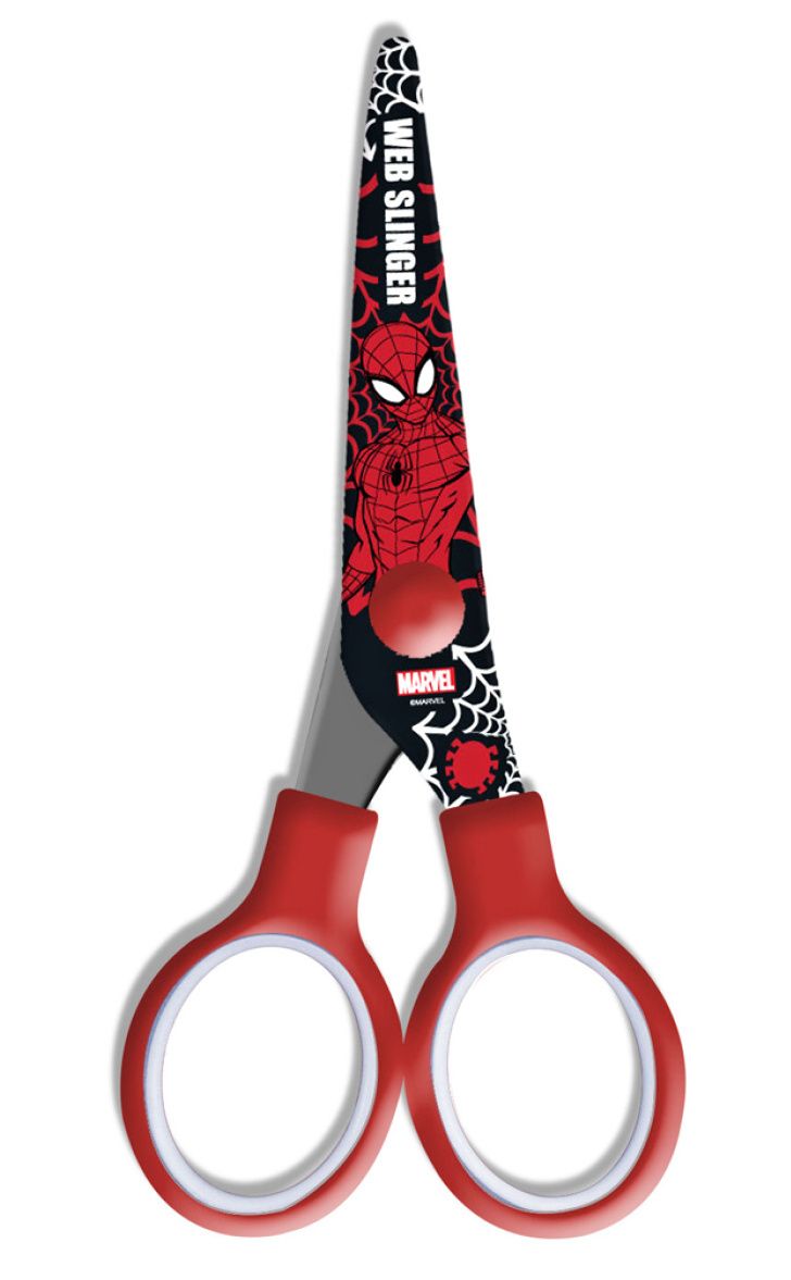 Diakakis - Kovové dětské nůžky na papír 13,5 cm - Spiderman