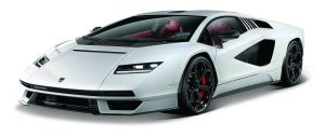 Maisto 1:18  Lamborghini Countach - bílá   barva  