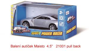 Maisto 21001 PR Dodge Charger SRT Hellcat - policie - šedá barva