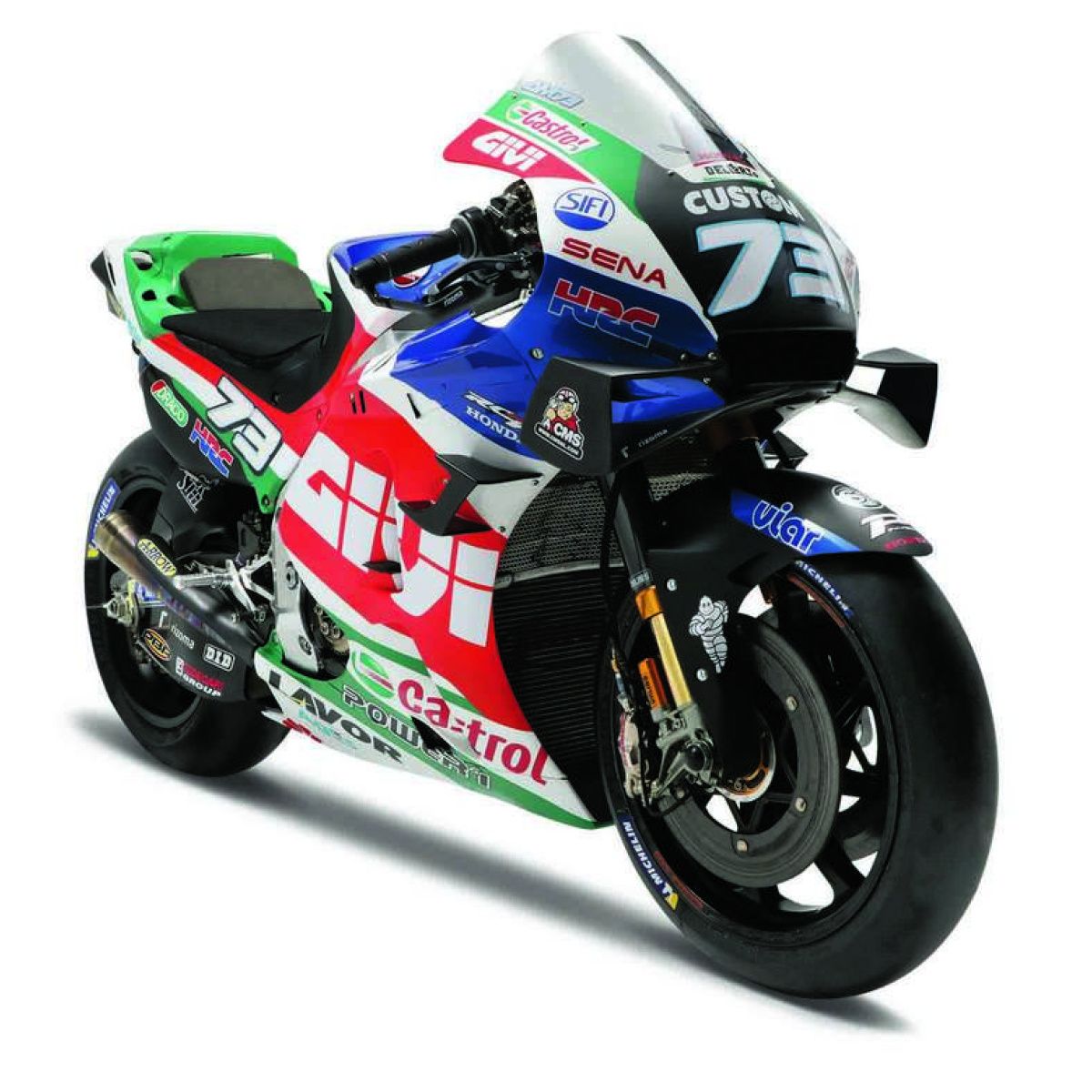 Maisto motorka 1:18 GP - Honda LCR 2021 - Nr.77 Alex Marquez
