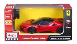 Maisto - RC Ferrari SF90 Stradale 1:24 - červené , 2,4 GHz