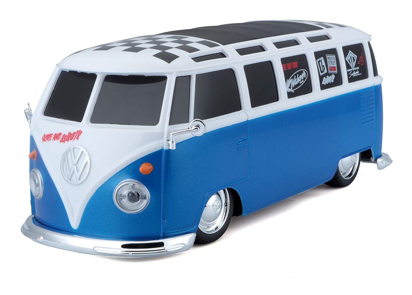 Maisto - RC VW Van Samba 1:24 - modré 2,4 GHz