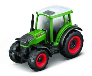 Maisto traktor 3" - kovový traktor Fendt - zelený + 2 vlečky a nákladní auto