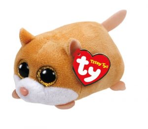 Plyšák TY - Teeny Ty´s - malá plyšová zvířátka - křeček Peewee  10 cm 