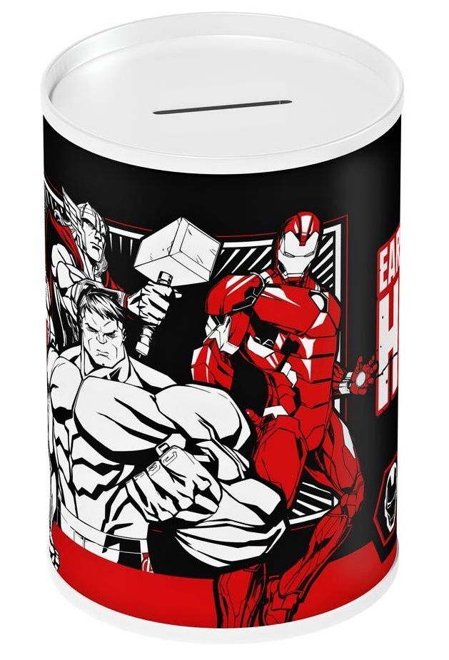 Pokladnička plechovka 10 x 15 cm - Avengers D Diakakis