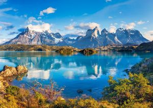 Puzzle Castorland 500 dílků - Pohoří Torres Del Paine Patagonie Chile 53698