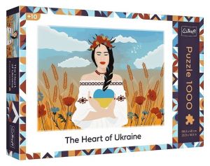 Puzzle Trefl  1000 dílků  - Srdce Ukrajiny 10735