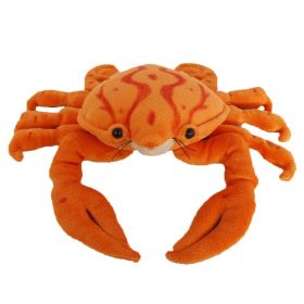 BEPPE - plyšový krab  12,5 cm  - oranžový 13364