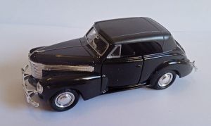 auto Welly -  Opel Kapitän  1938  soft top - černá   barva