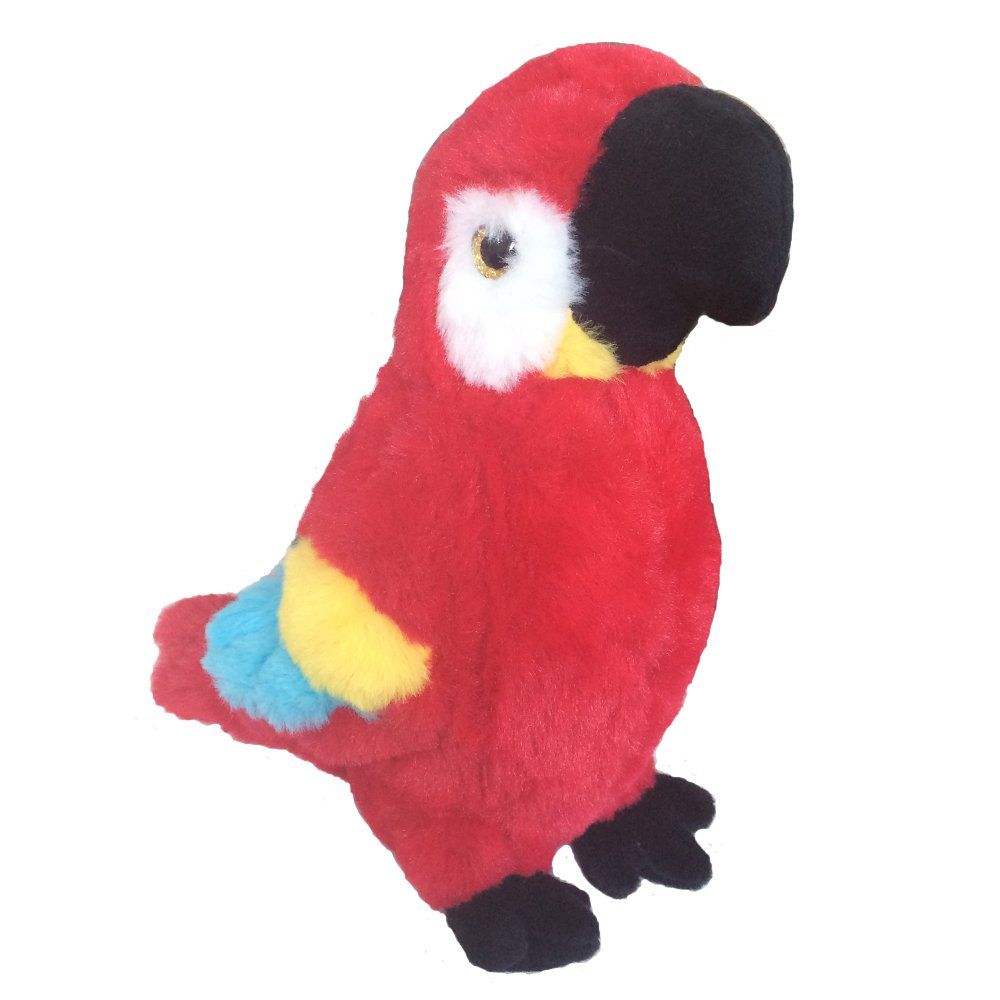 Beppe - plyšový papoušek ARA - červený 20 cm 13743