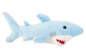 Beppe  -  plyšový  žralok - modrý 13 cm  13726