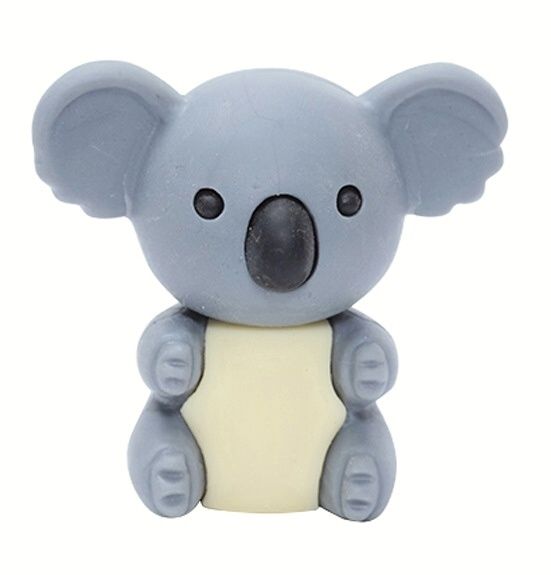 Iwako - gumovací figurka - skládačka - Koala šedá
