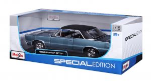 Maisto 1:18 Pontiac GTO 1965 - modrá barva