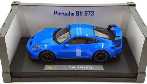 Maisto 1:18 Porsxhe 911 GT3 ( 2022 ) - modré