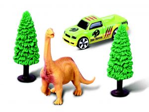 Maisto - sada DINO - autíčko + dinosaurus  Brachiosaurus