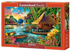 Puzzle Castorland  1000 dílků - Tropický ostrov 104871