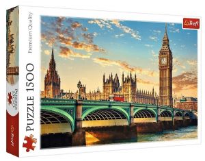 Puzzle Trefl 1500 dílků - Londýn - Anglie  26202