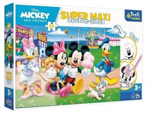 Puzzle Trefl 24 Super MAXI dílků  - Mickey Mouse 41005