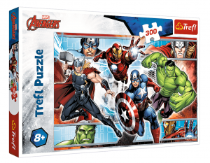 TREFL Puzzle  300 dílků - Avengers 23000 - proražený obal !