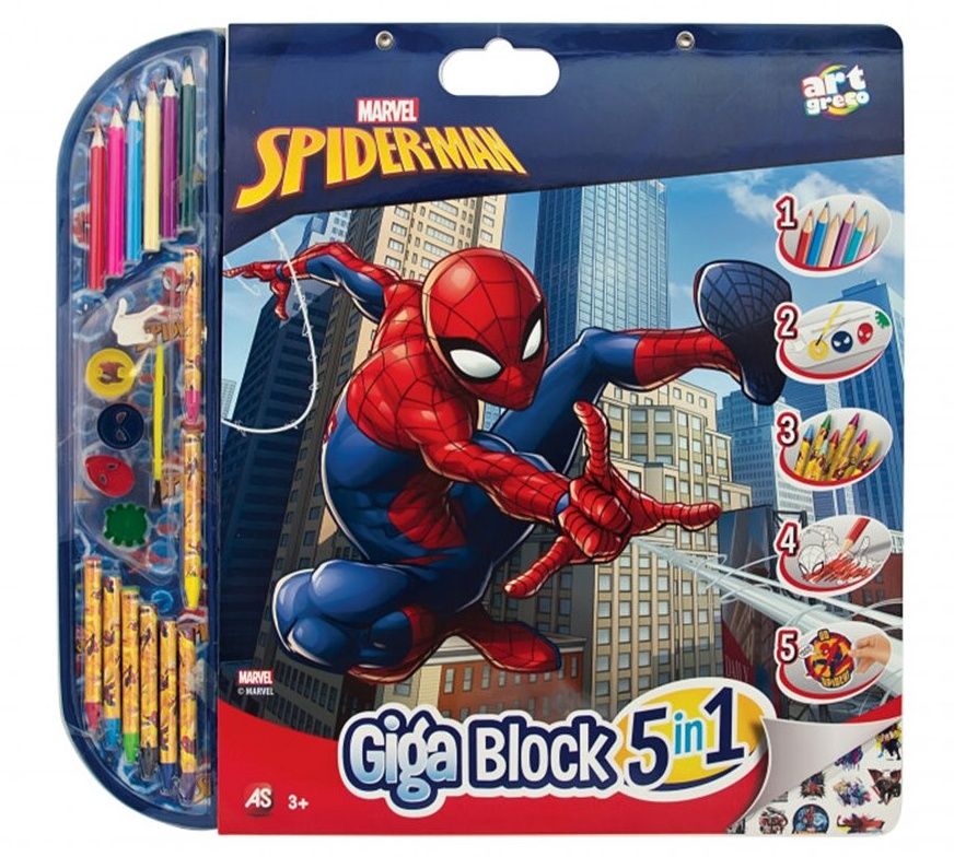 AS - set 5v1 pro malého umělce - Spiderman AS Company