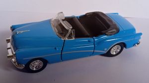 Welly - auto Old Timer  -  Buick Skylark  cabriolet ( 1953 ) - modrá barva