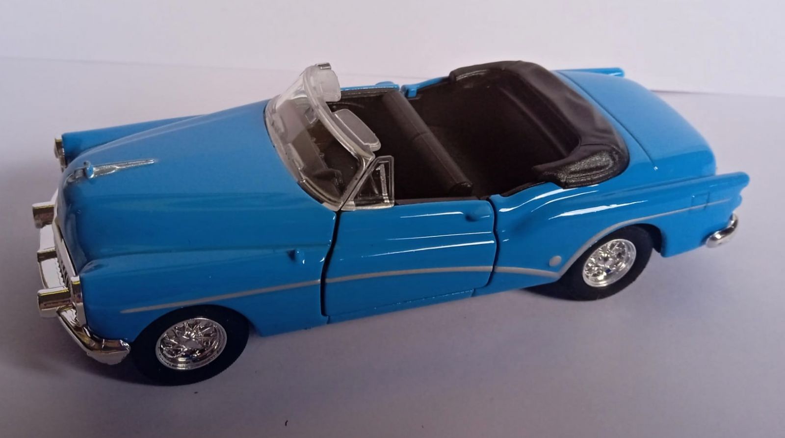Welly - auto Old Timer - Buick Skylark cabriolet ( 1953 ) - modrá barva