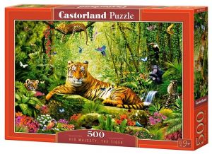 Castorland puzzle  500 dílků - Majestátný tygr 53711