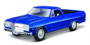 Maisto  1:25 Kit  Chevrolet El Camino  - model  ke skládání  - modrá  barva  39977