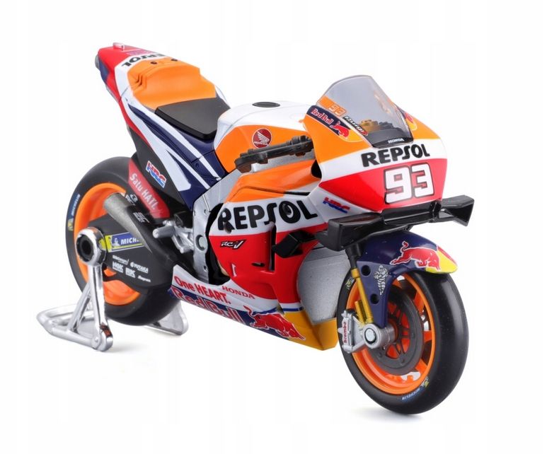 Maisto motorka 1:18 GP - Honda Repsol Team 2021 - Nr.93 - Marc Marquez