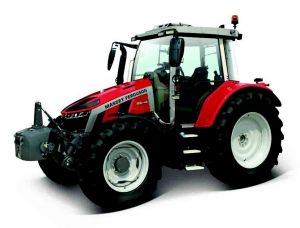 Maisto - RC Tractor Massey Ferguson 5s.145 D6  - červený